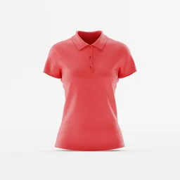 Women's Short Sleeved Polo Shirt