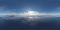 Aerial Landscape Cloudy Day