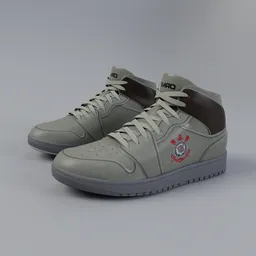 Stylized Corinthians sneakers