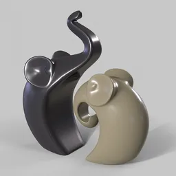 Vase Elephants