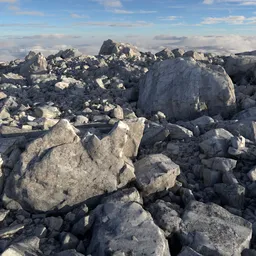 Rock Slide Rocky Mountain