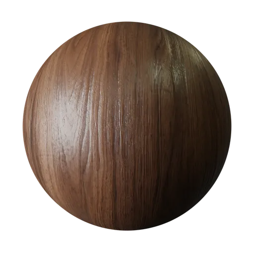 Dark Walnut Wood  Seamless PBR