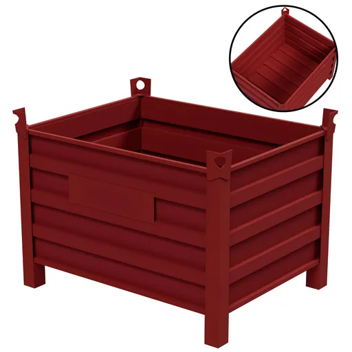 Metal Storage Bin