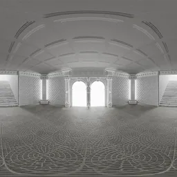 Studio Light White Ancient HDRi