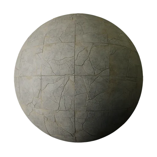 Damaged tiles