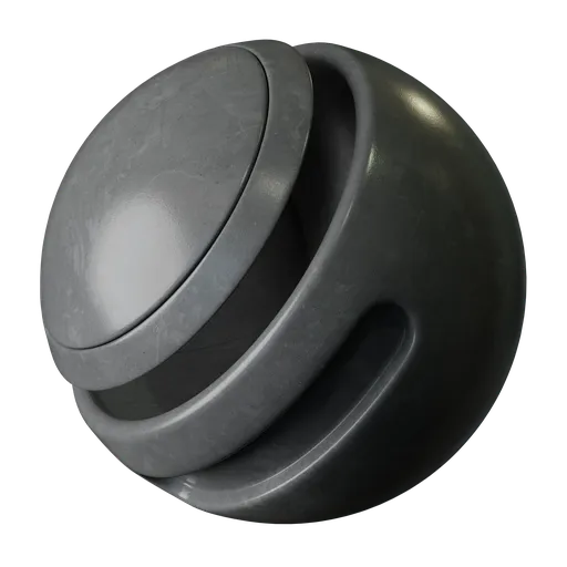 Grey painted metal
