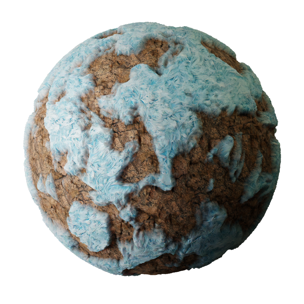 Ice Rock | FREE ice materials | BlenderKit