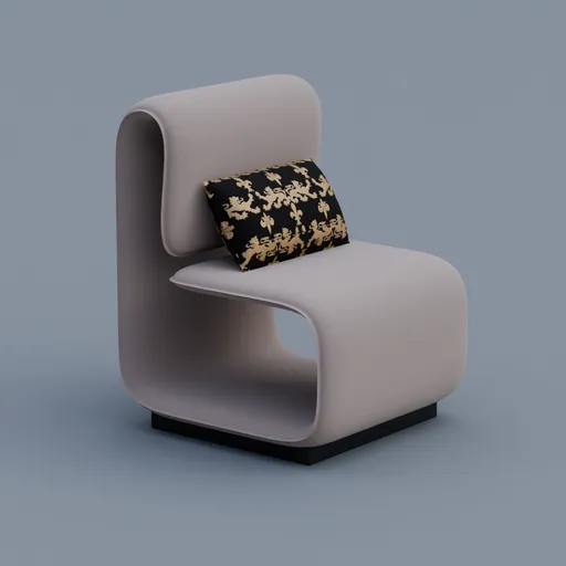 Elegant Chair with pillow