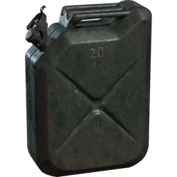 Metal Jerrycan Green