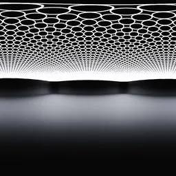 Futuristic Circle Pattern Light