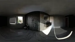Modern Dark Bathroom