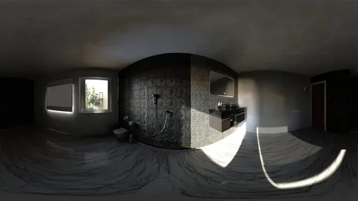 Modern Dark Bathroom