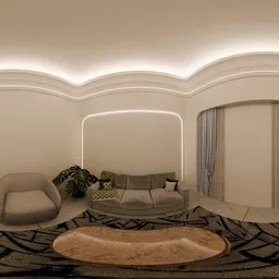 Modern Minimal Living Room