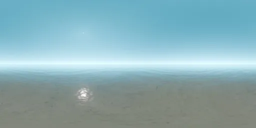 Pure Ocean Blue Horizon