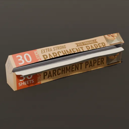 Kitchen Baking Paper Open