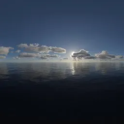 Morning cloud sunshine