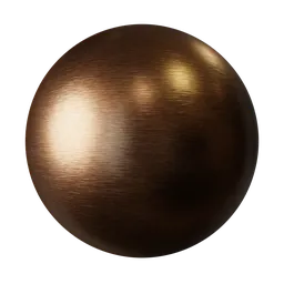 Brushed light copper