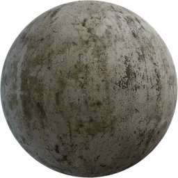 Worn Mossy Plasterwall