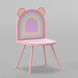 Stylized children chair