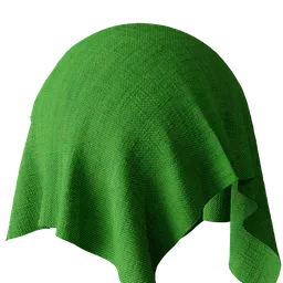 Green Woven Fabric
