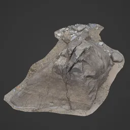 Rock on Beach Photoscan