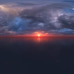 Pure Sky - Dramatic Pink Sunset