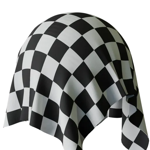 Checkered Flag Fabric