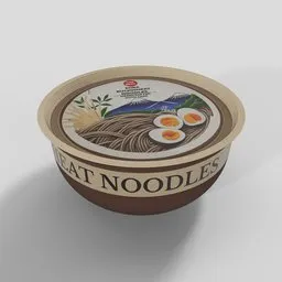 Soba Noodles Bowl