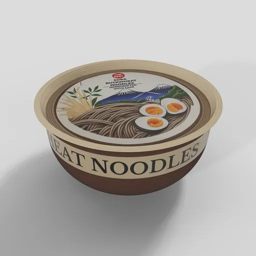Soba Noodles Bowl