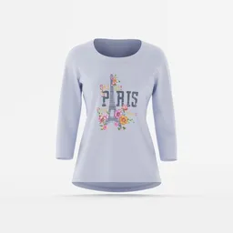 Women Stretch Cotton Tee