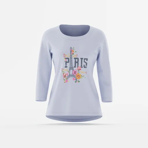 Women Stretch Cotton Tee