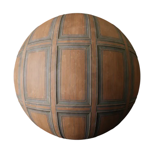 Old wooden wall panels