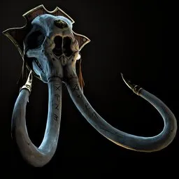 Fantasy skull