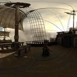 Pirate Ship Deck HDRI