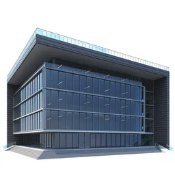 Modern Glassed Building