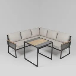 Set chair and table