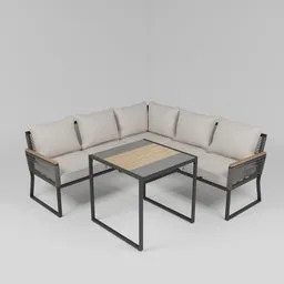 Set chair and table
