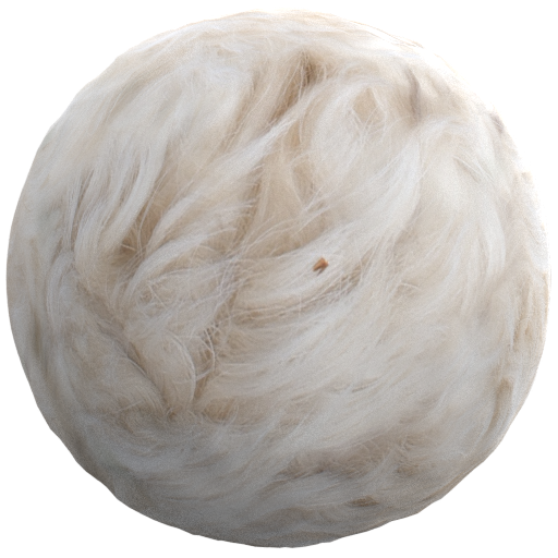 Long animal fur
