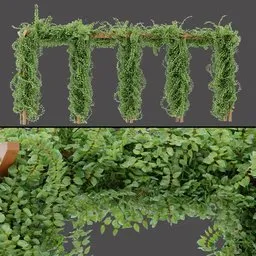 Wooden Garden Vine Panels