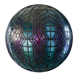 Old Stained Glass Window