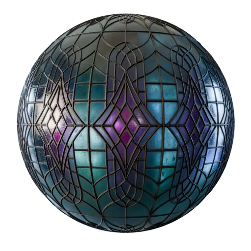 Old Stained Glass Window