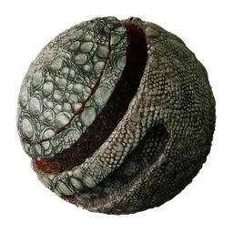 Reptile Skin - Lizard Scales Grey