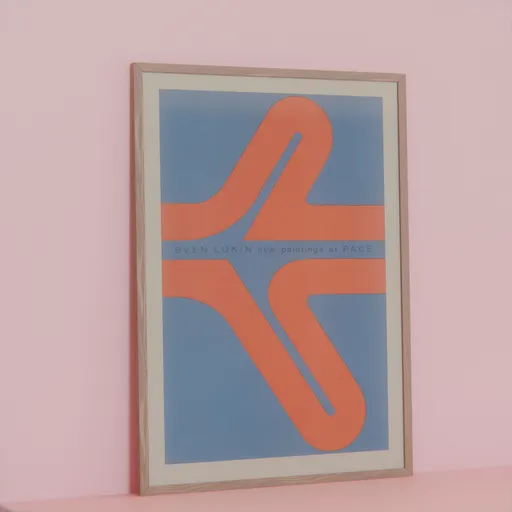 Framed Poster – Sven Lukin (Public Domain)