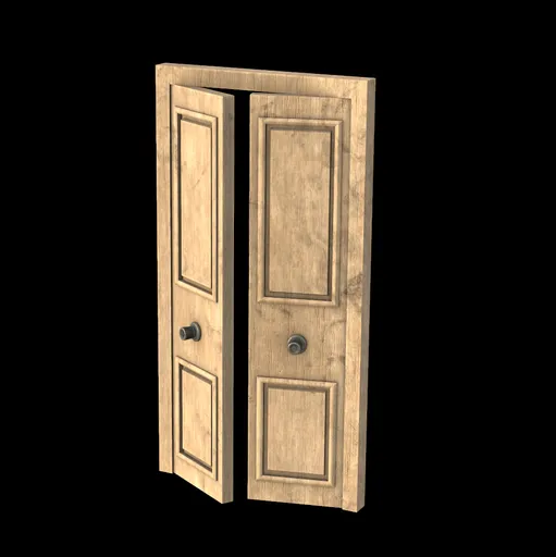 Wood door