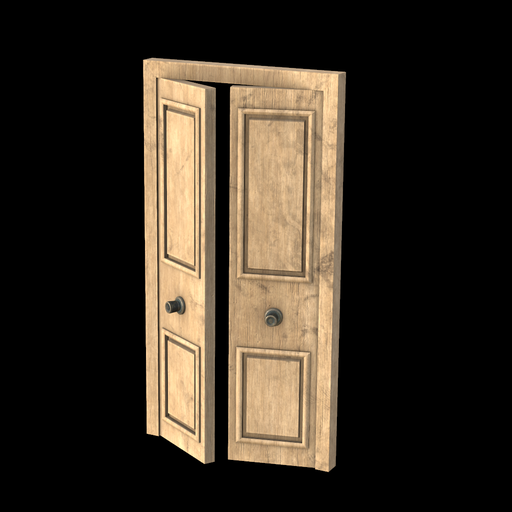 Wood door