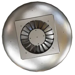 Procedural Animated Air Vent Fan