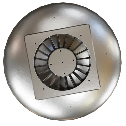 Procedural Animated Air Vent Fan