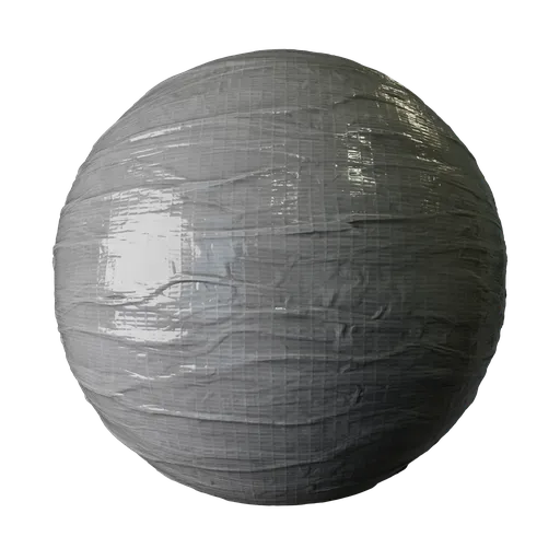 Glossy Grey Duct Tape