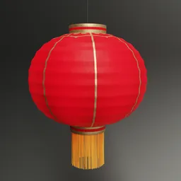 Chinese red lamp