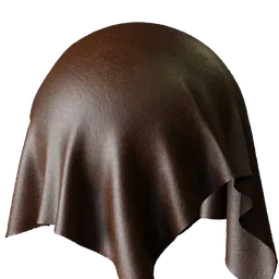 Brown Textured Leather